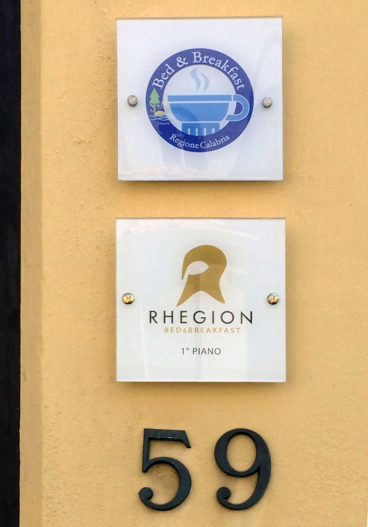 Rhegion B&B Reggio di Calabria Dış mekan fotoğraf